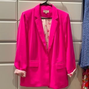 Hot pink blazer